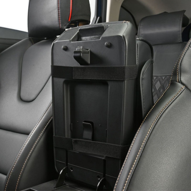 Car Center Console Armrest Box Pad Elbow Support Cushion Mat With 2 Cup Holder