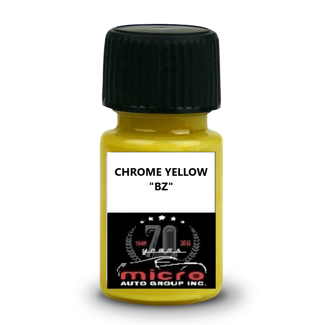 Ford Chrome Yellow BZ Touch up Paint Kit With Brush 2 Oz SHIPS TODAY
