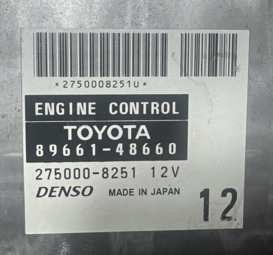 2004 Toyota Highlander 3.3L Electronic Control Module ECU AWD