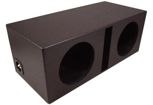 Car Audio Rhino Vented Dual 12″ Sub Box Stereo Speaker Bass Subwoofer Enclosure