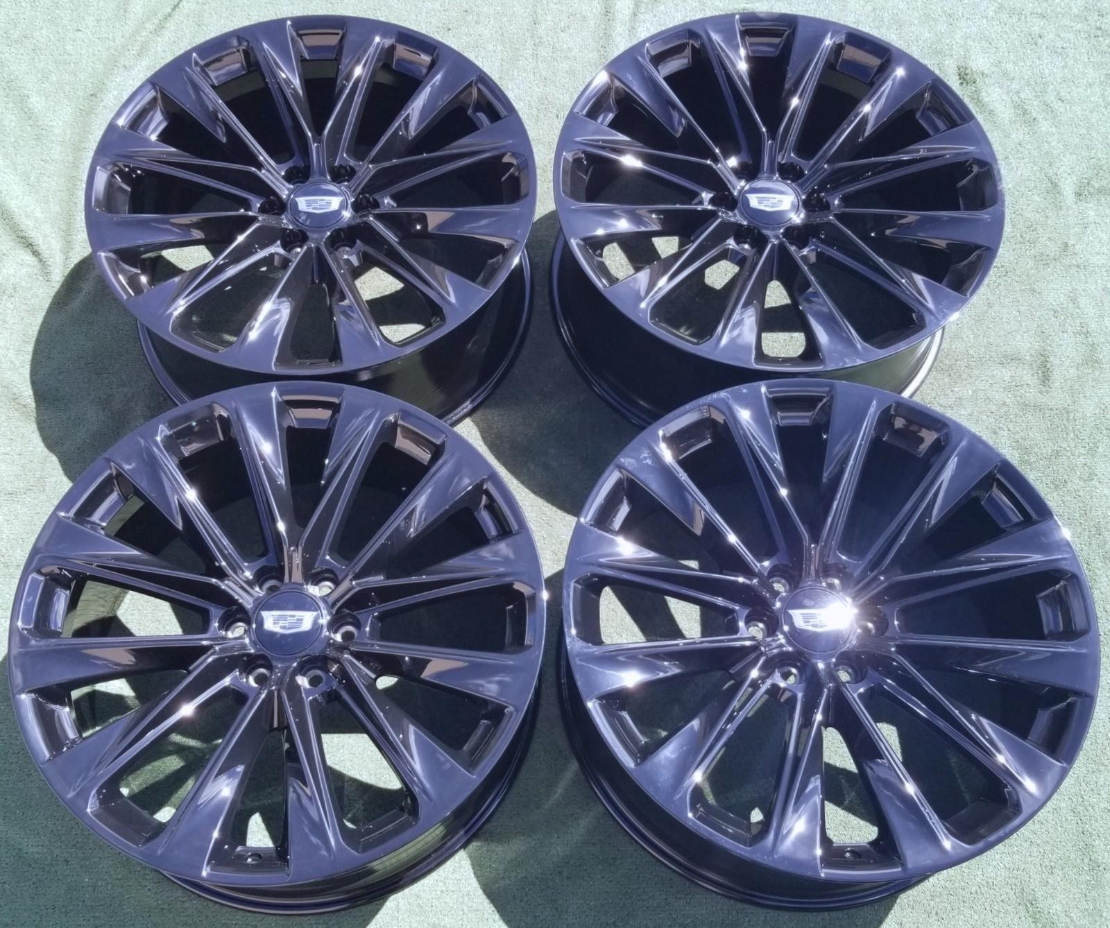 Factory Chrome Cadillac Escalade Wheel Tahoe Yukon GM OEM 22 inch 17800916 5410