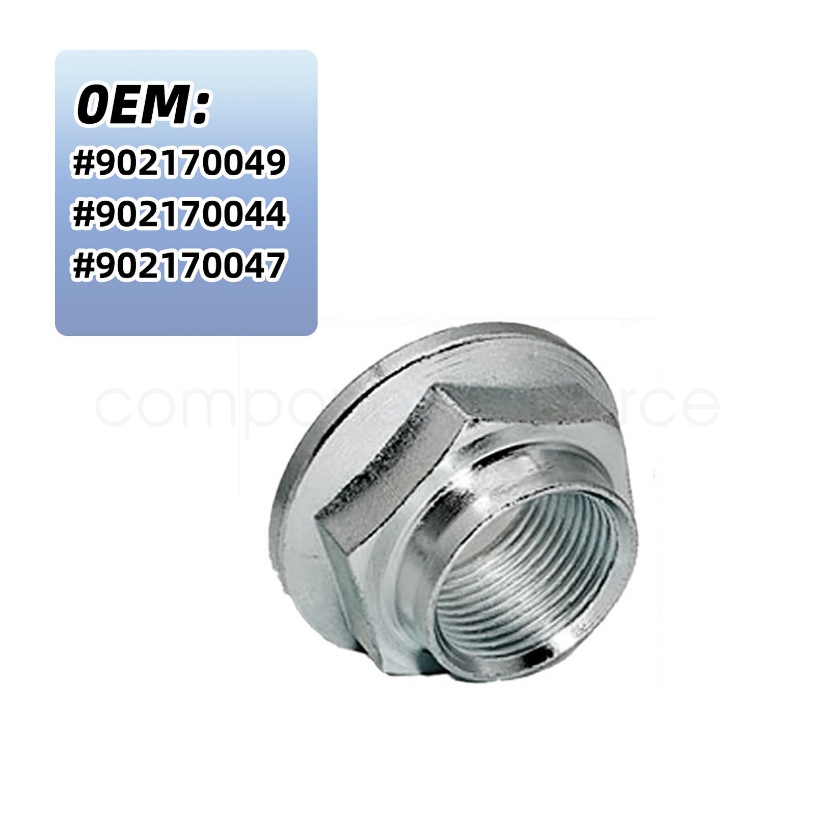 1 PCS Front Transmission Axle Nut For 2000-2025 Subaru 902170049