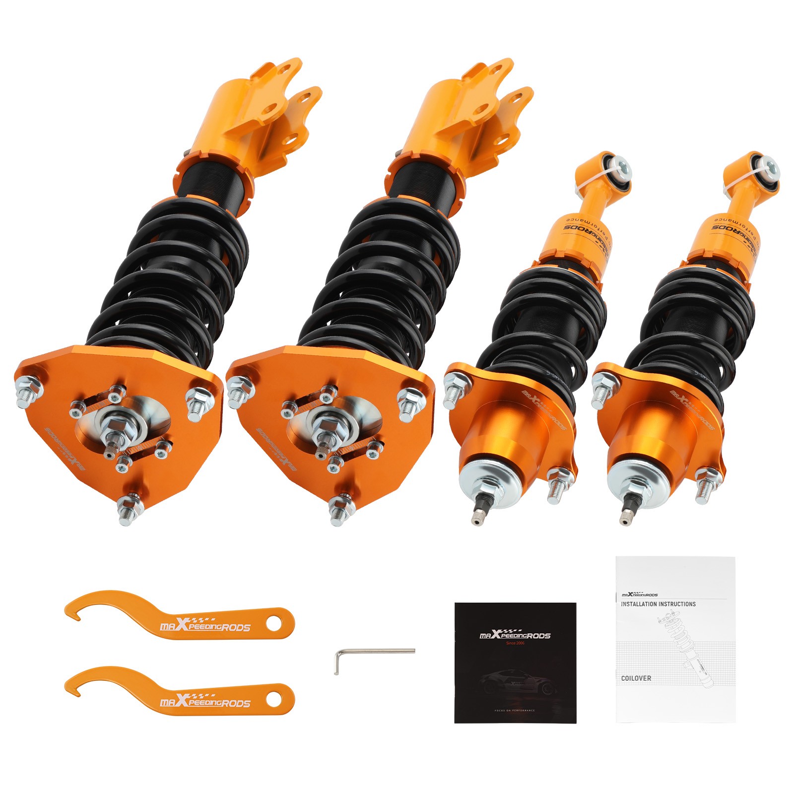 24 Click Damper Adjustable Coilovers for Mitsubishi Lancer (CS6A /CS7A) 02-06