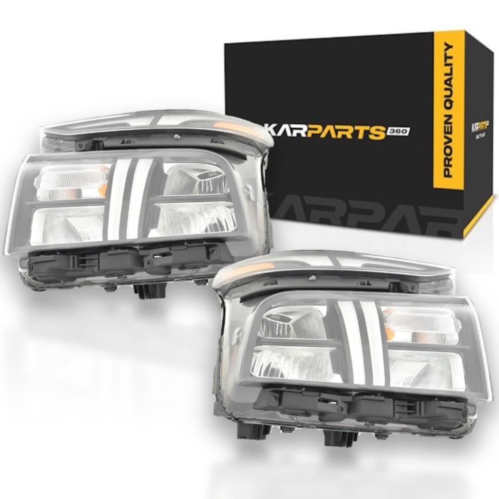 For Hyundai Santa Fe 2021-2023 Headlights Driver and Passenger Side Pair | CAPA