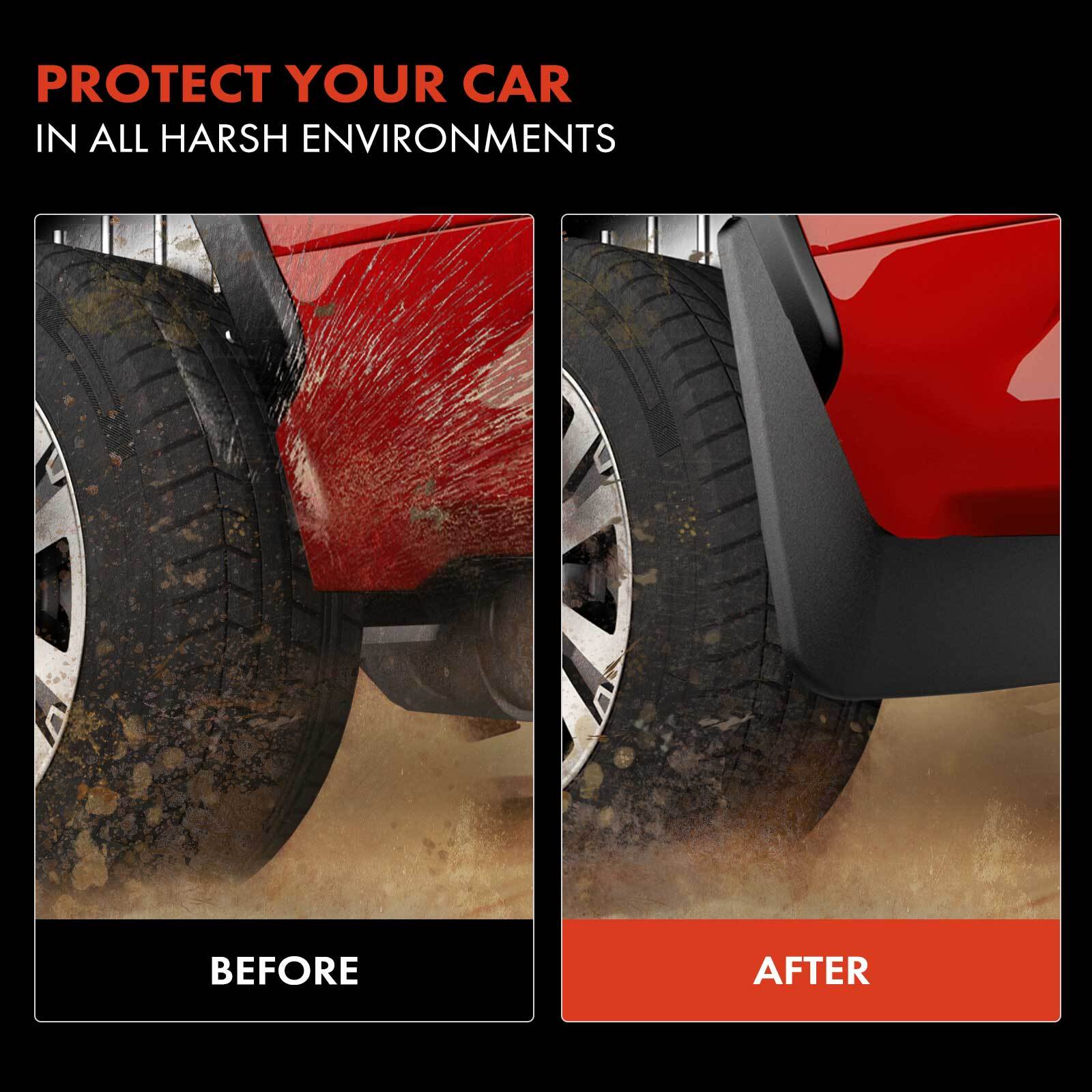 4Pcs Front & Rear Mud Flaps Splash Guards Fender for Honda CR-V 1997-2001 SUV