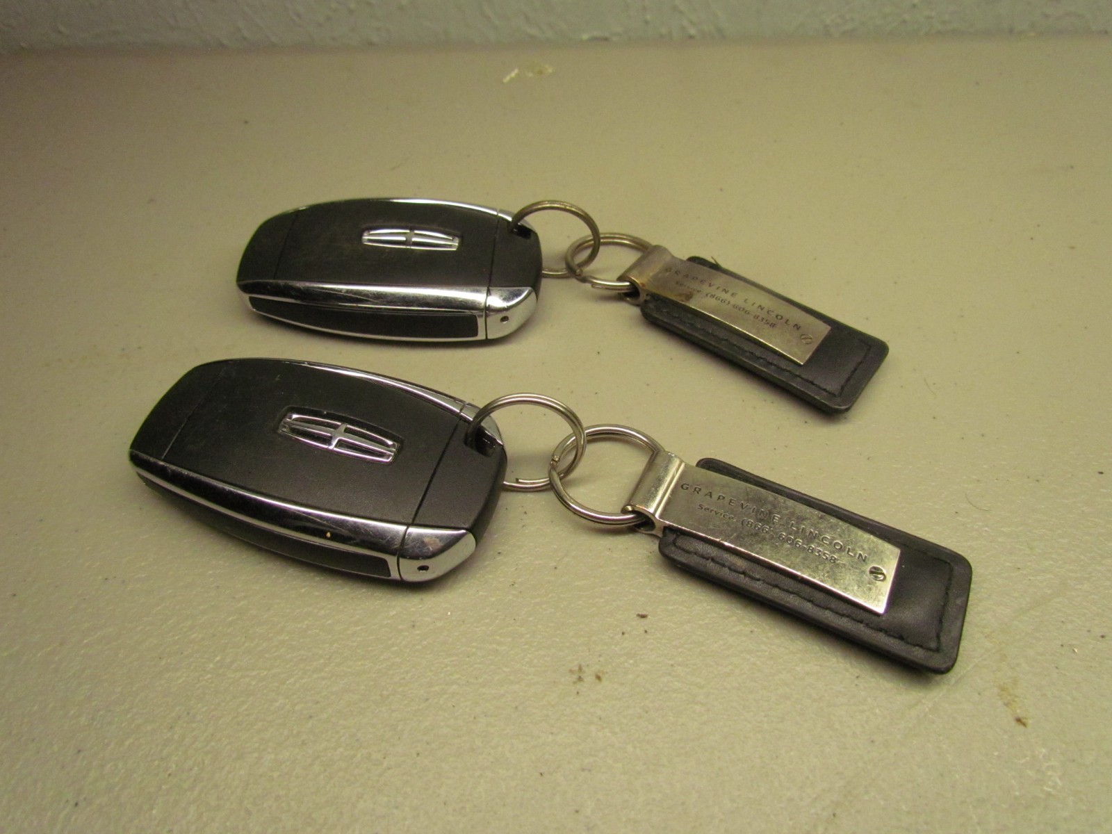 2 Pack OEM Lincoln Smart Key Fob Keyless Entry Remote M3N-A2C94078000 Good USED