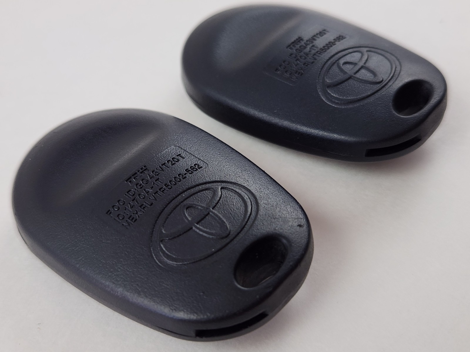 ORIGINAL LOT OF 2 TOYOTA 04-20 OEM KEY LESS REMOTE CONTROL FOB ALARM CAR USA