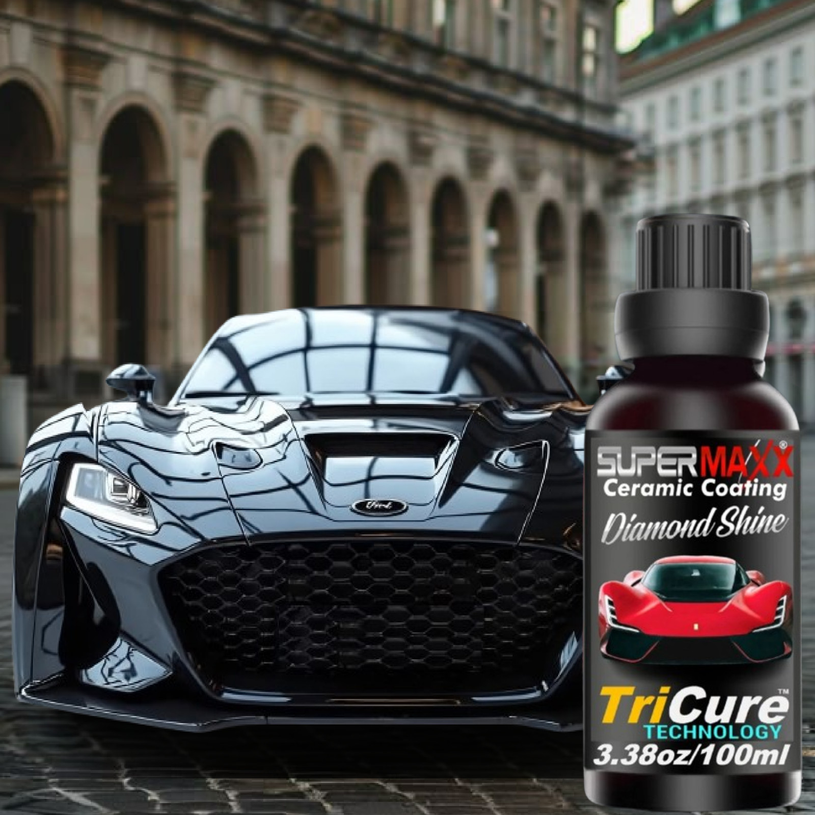 CERAMIC PRO GRADE CAR COATING PROTECTION HIGH GLOSS ‘POLYSILAZANE ‘3.38oz/100ml’