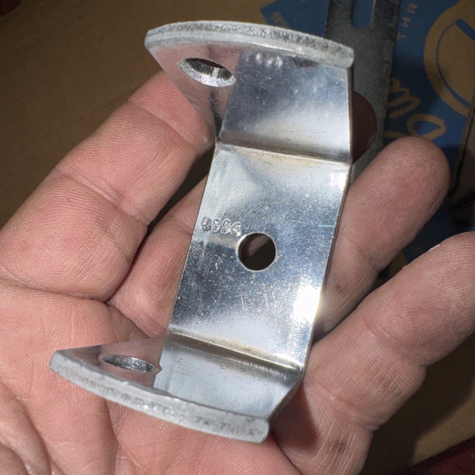 Vintage NOS BATES Chopper Bobber Solo Seat Mount Bracket Harley TRIUMPH NIB