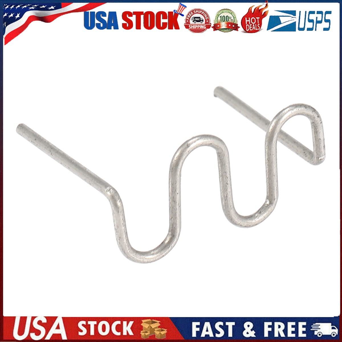 500PCS Hot Stapler Staples Repair Kit For Plastic Welder Gun Car Bumper Fender
