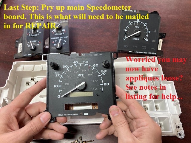 Ford F150 F250 F350 Bronco 92 93 94 95 96 97 Speedometer PSOM REPAIR E250 E350