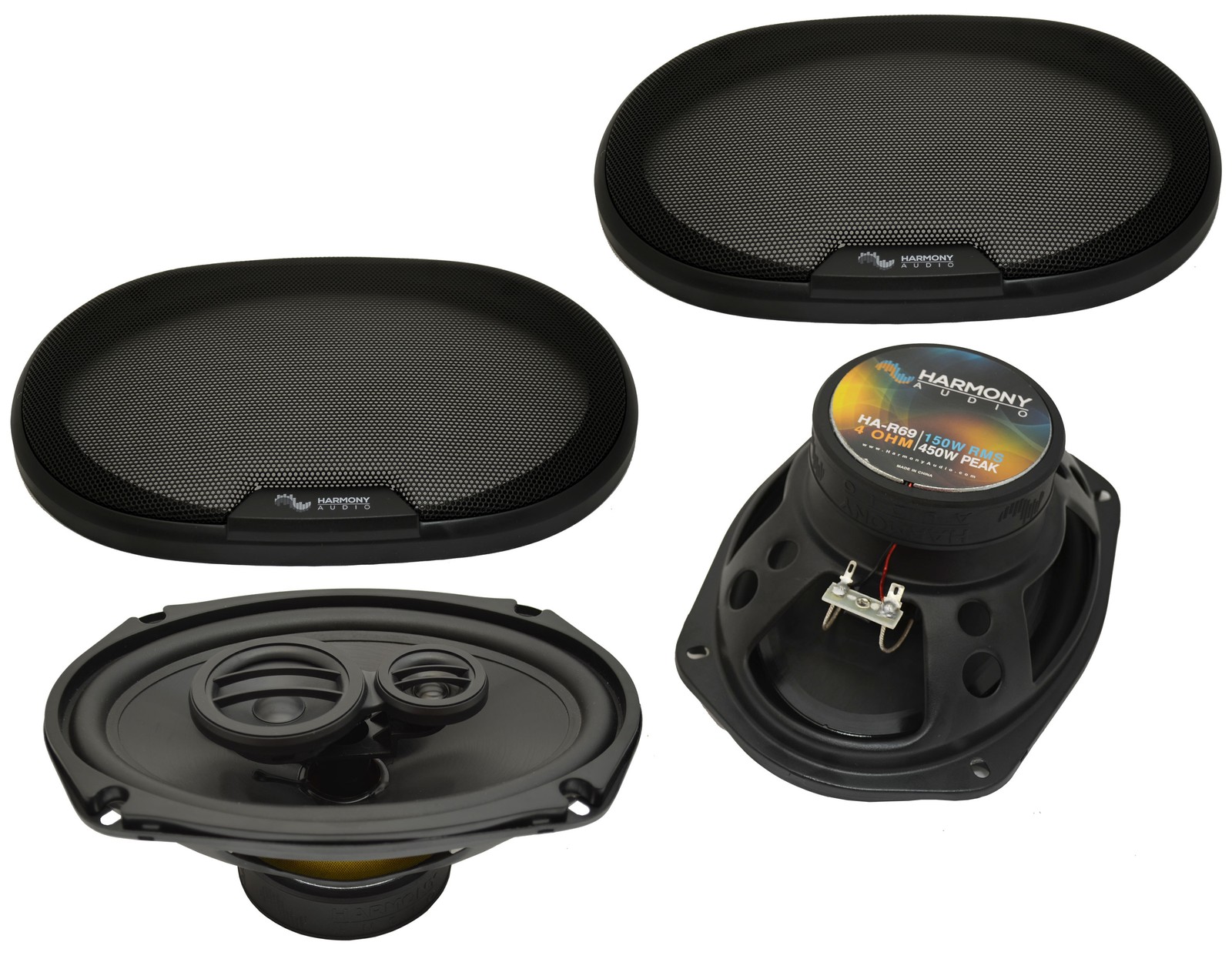 Chevy Impala SS 1994-1996 OEM Speaker Upgrade Harmony R46 R69 Package New