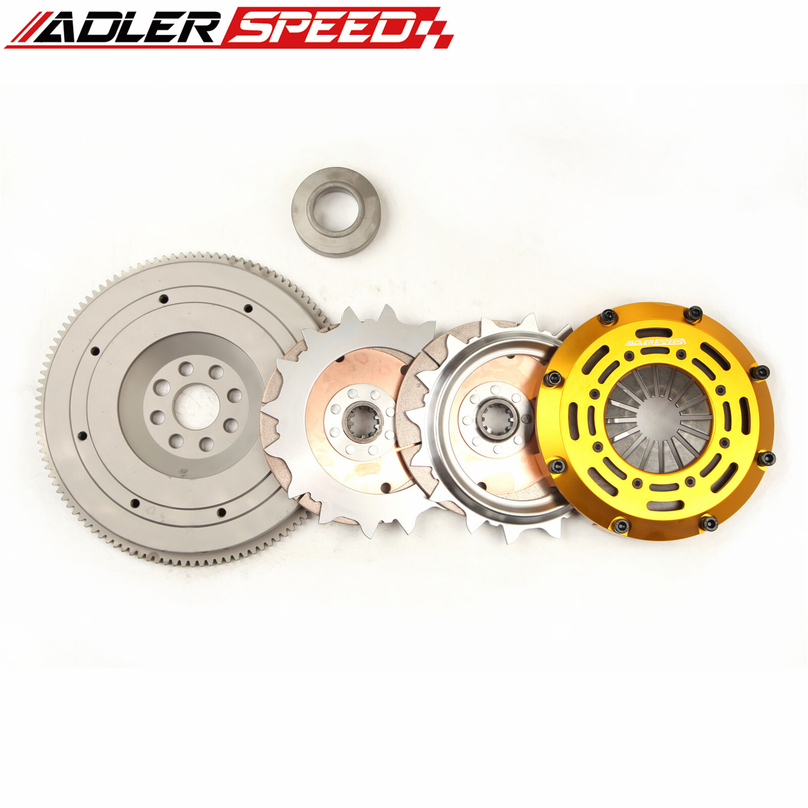 Racing Twin Disc Clutch Standard For 01-06 BMW M3 E46 S54 6SPEED with Flywheel