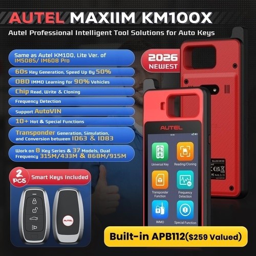 Autel MaxiIM IM508 IMMO Key Programming Auto Diagnostic Tool Full System Scanner