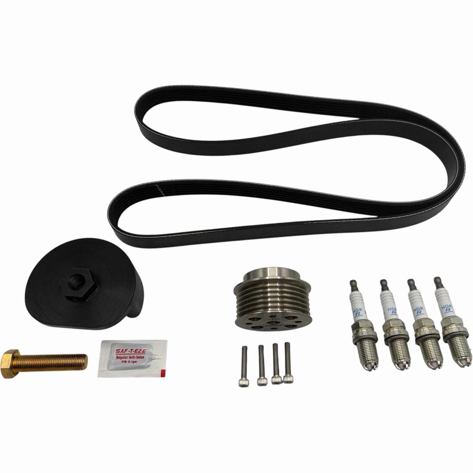 WMW 17% Supercharger Reduction Pulley Kit for R53 2002-06 MINI Cooper S and R52