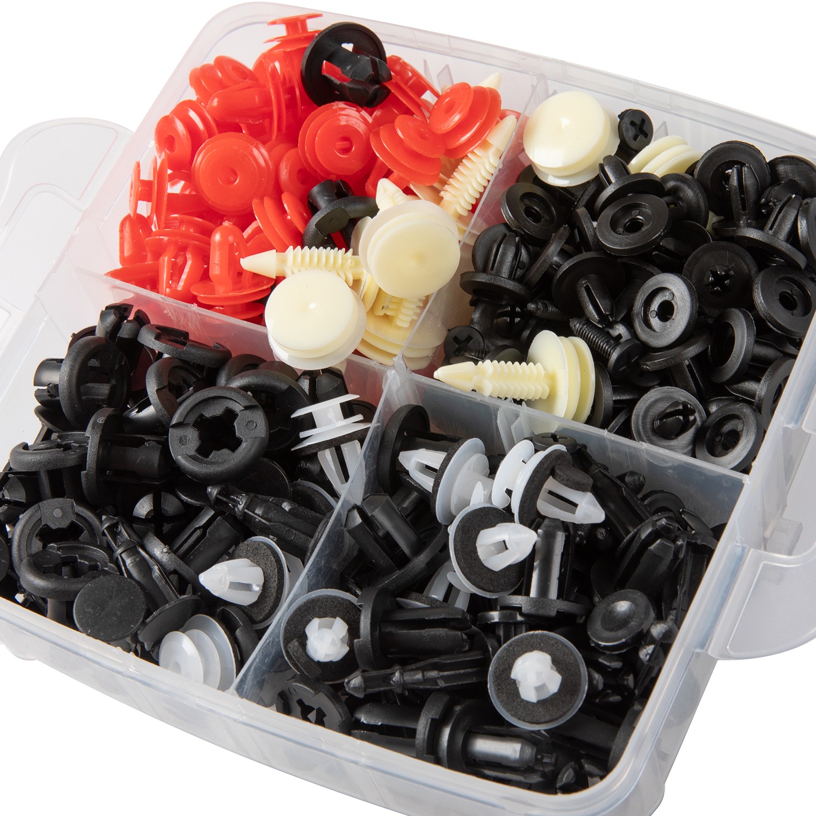 925Pcs Auto Car Bumper Retainer Clips Push Pin Rivet Screw Kit Fastener Remover