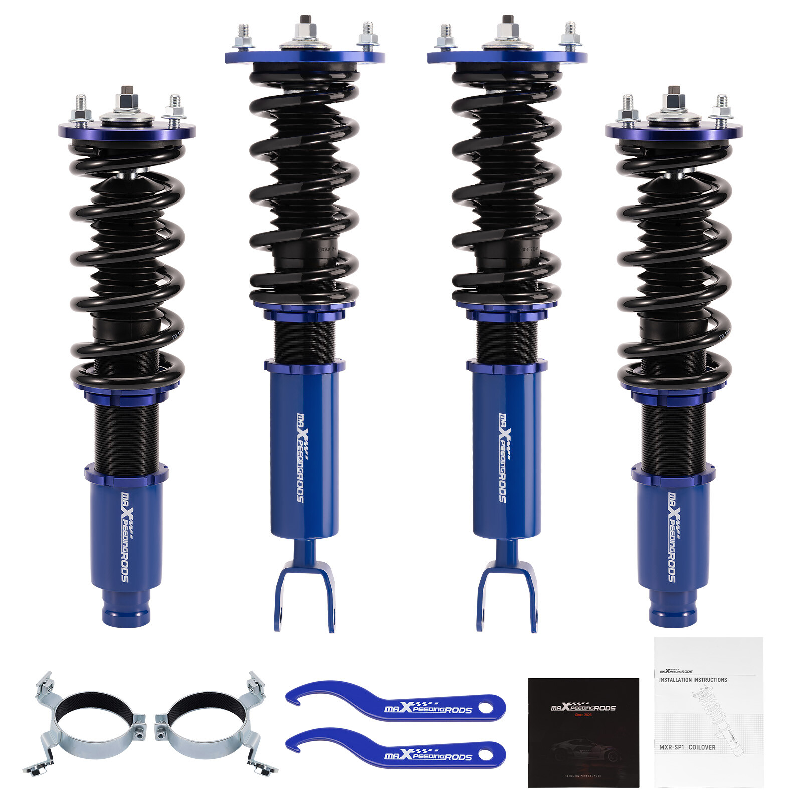 Adjustable Coilovers Kit For HONDA ACCORD DX/EX/LX CD CB 1990-1997