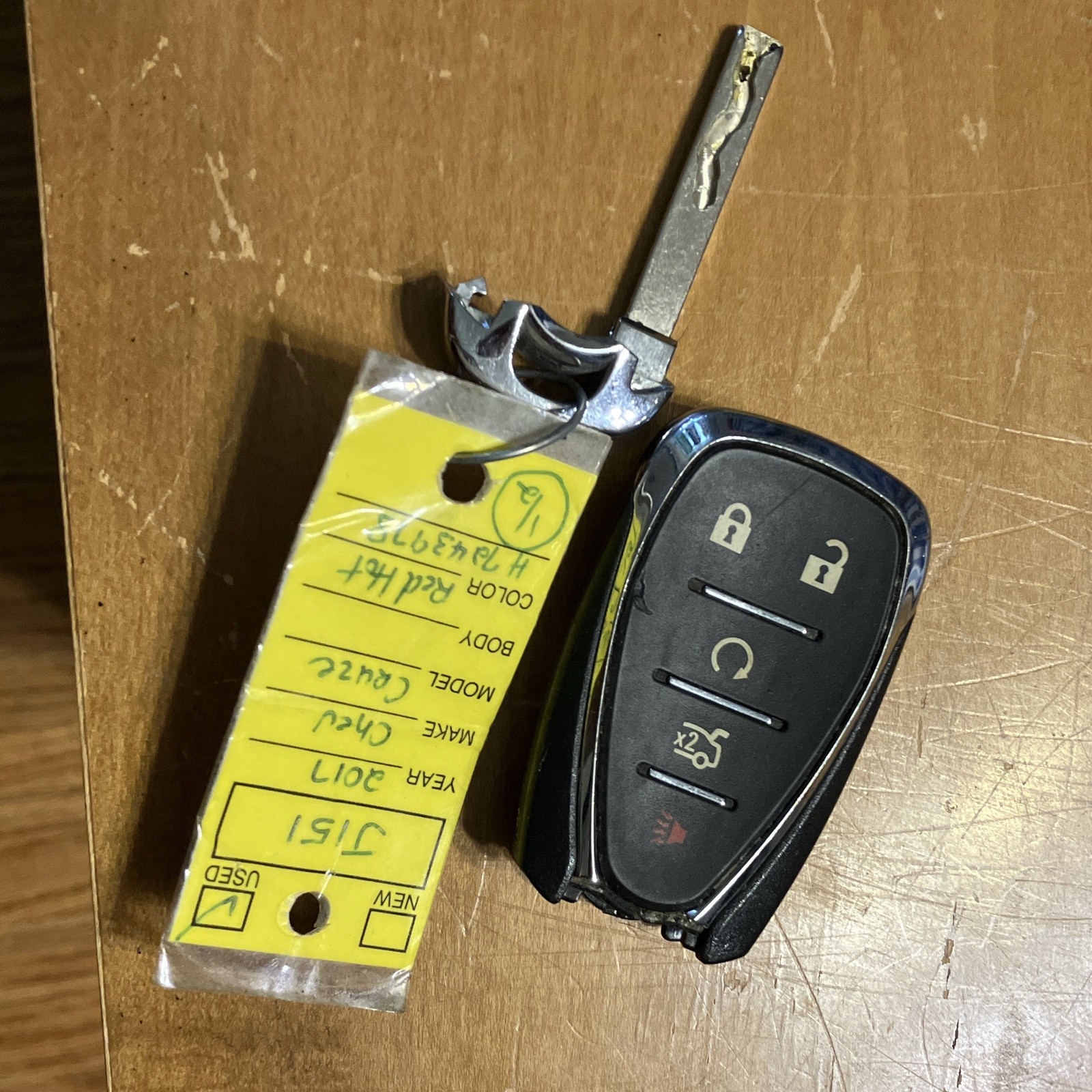 For 2016 2017 2018 2019 2020 Chevrolet Cruze Malibu Camaro Smart Remote Key Fob