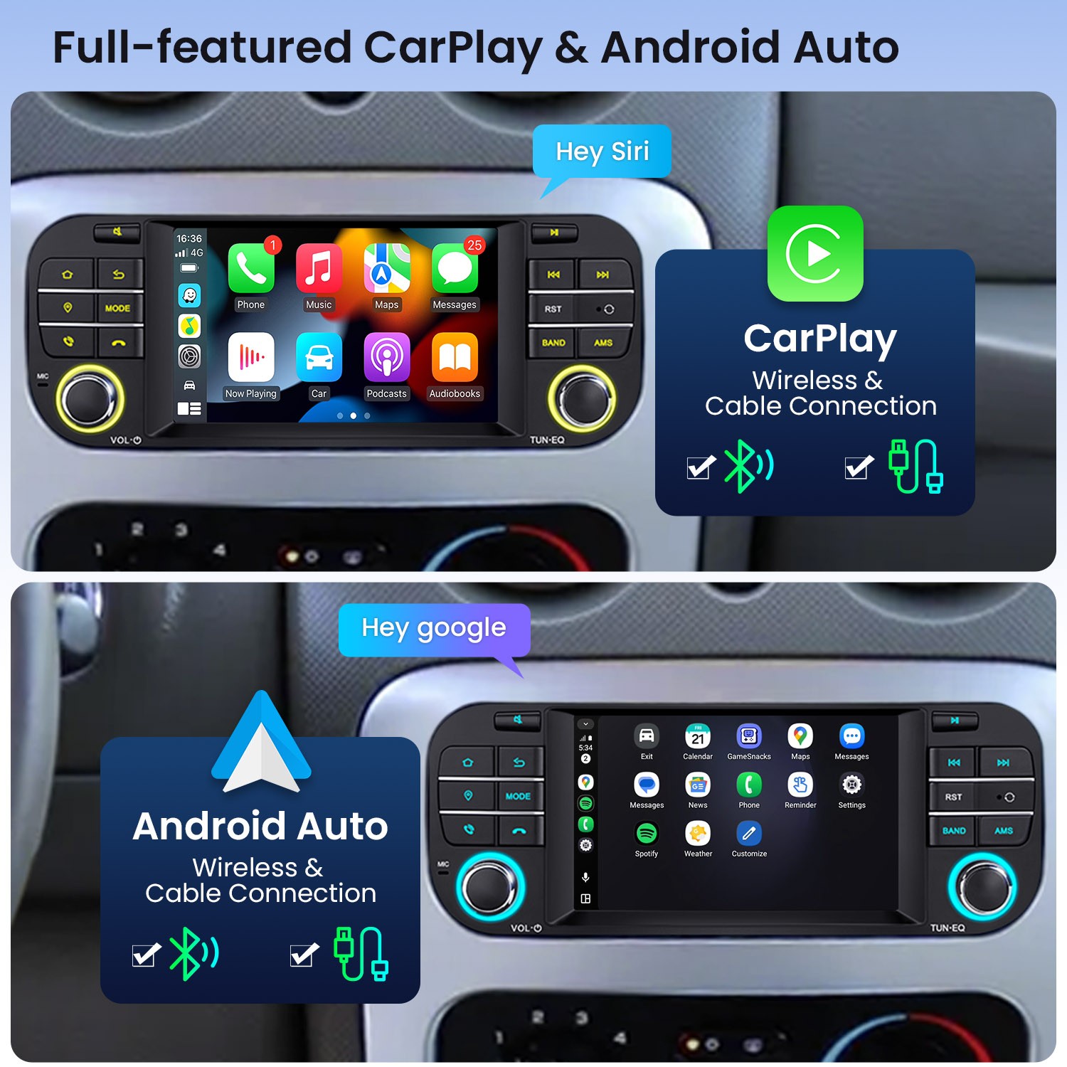 XTRONS Android 32GB Car Radio Navigation Stereo HeadUnit For Jeep Dodge Chrysler