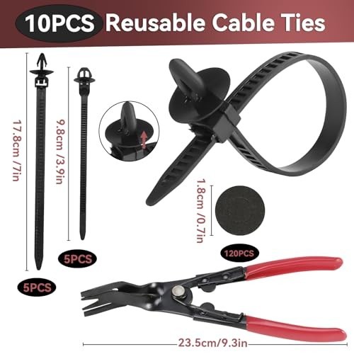 2080Pcs Universal Car Retainer Clips & Fasteners Kit – 33 Sizes, Bumper Rivets,