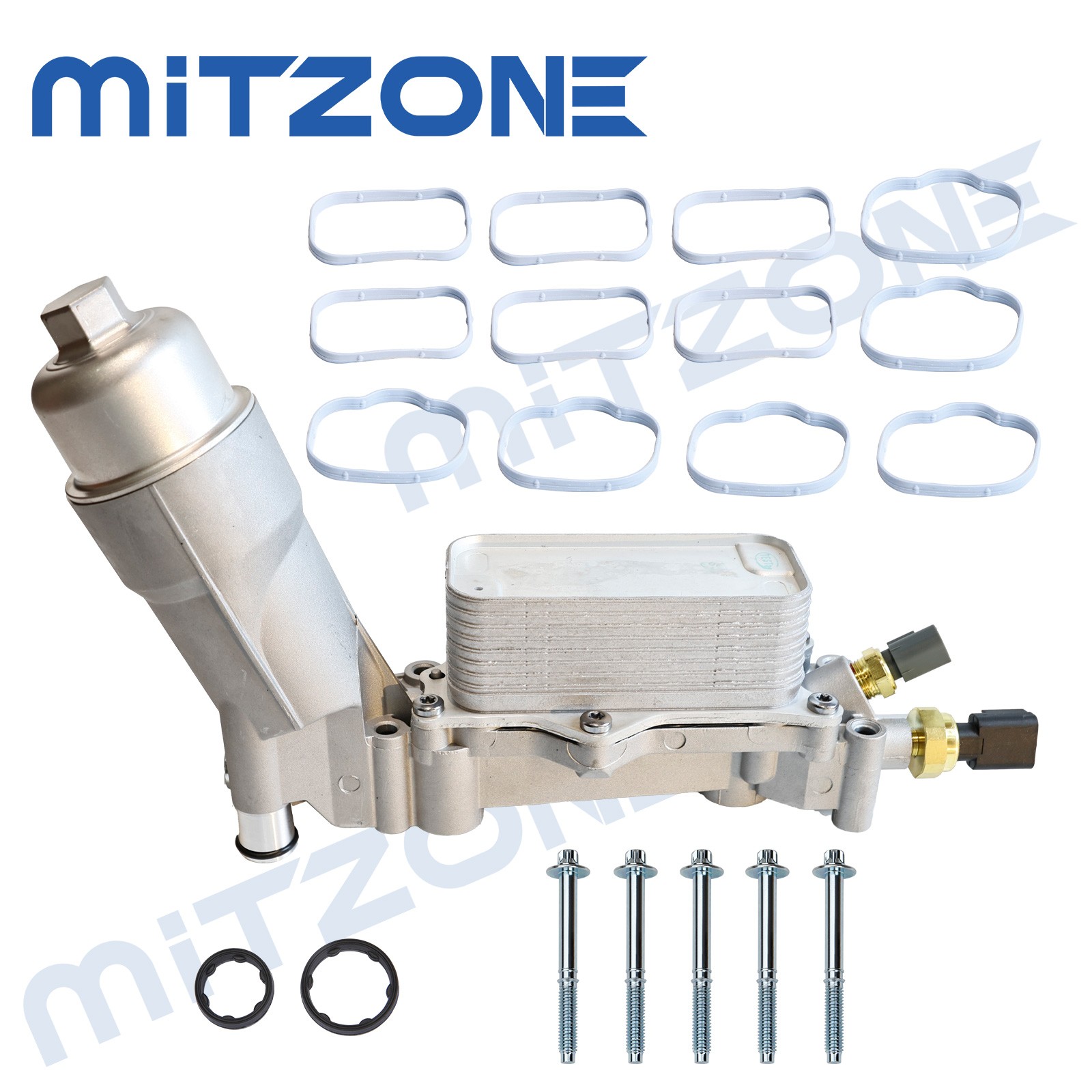 Aluminum Oil Filter Housing with Cooler for Chrysler 200 300 Town Country 3.6L