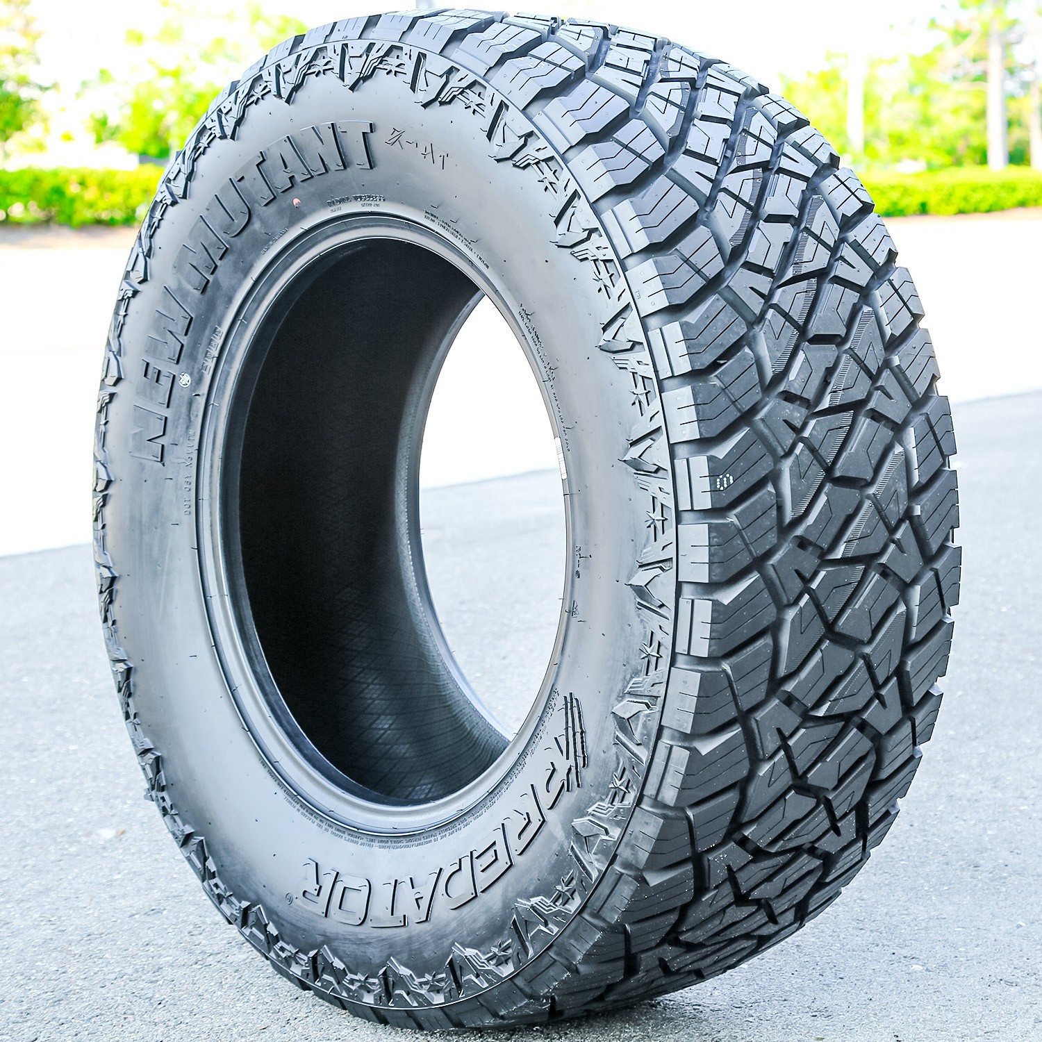 Tire Predator New Mutant X-AT LT 35X12.50R18 Load E 10 Ply AT A/T All Terrain