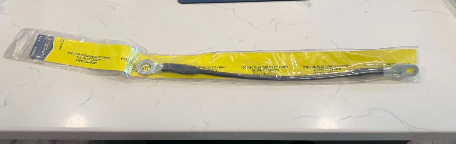 NOS Genuine GM Tailgate Support Cable Right Hand Side GM #15912469