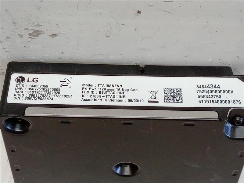 Chassis ECM Communication Telematics Onstar Opt UE1 Fits 19-20 CAMARO 1150933