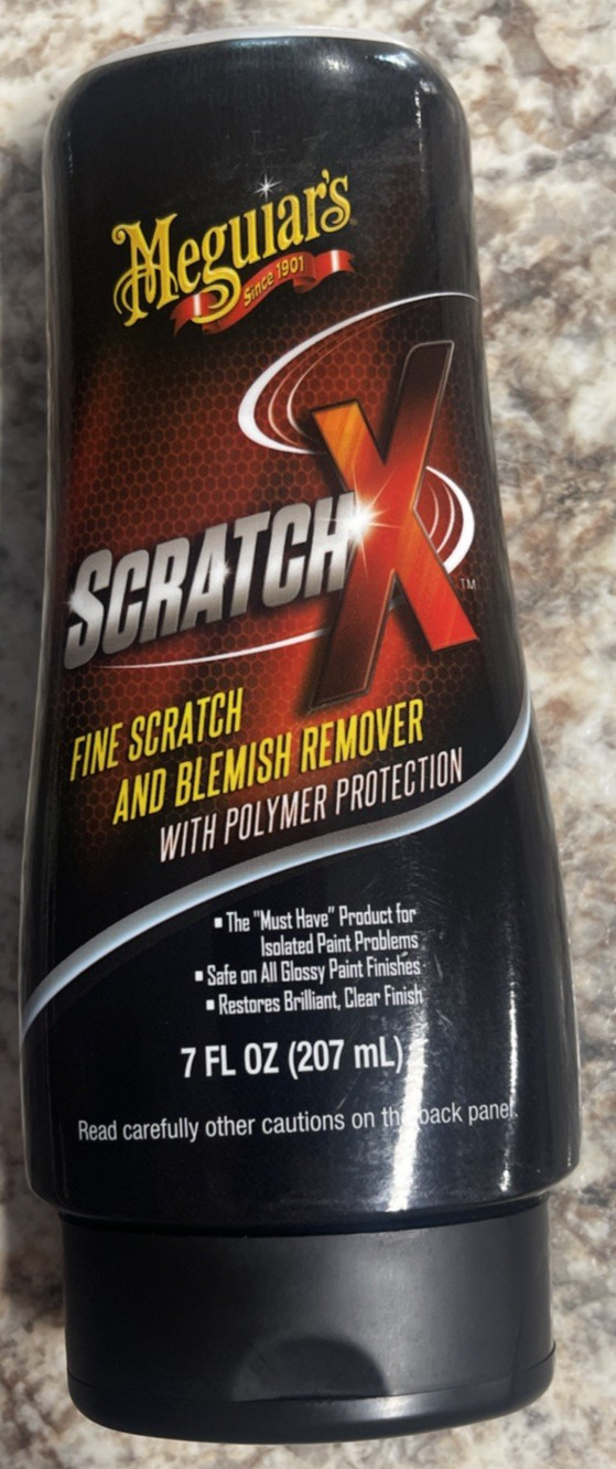 Meguiar’s SCRATCH-X, Fine Scratch and Blemish Remover, 7 Fl. Oz.