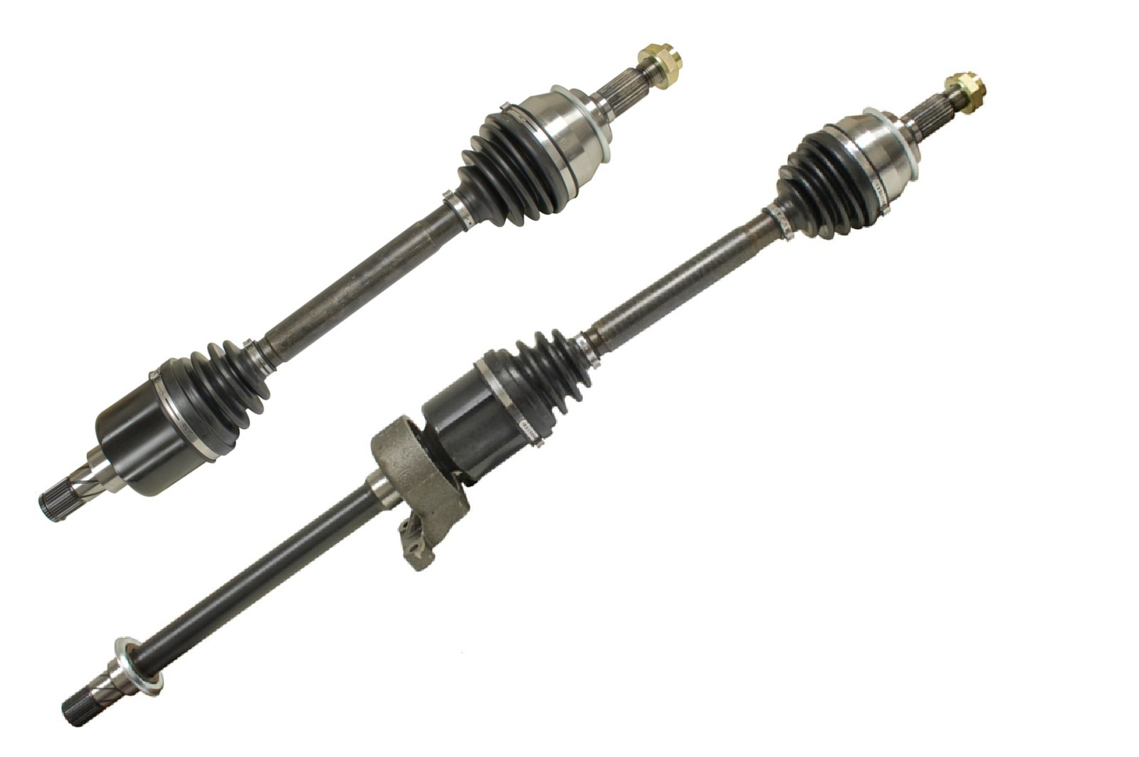 Pair: 2 New CV Axles Mini Cooper S Supercharged 6spd Manual Trans With Bracket
