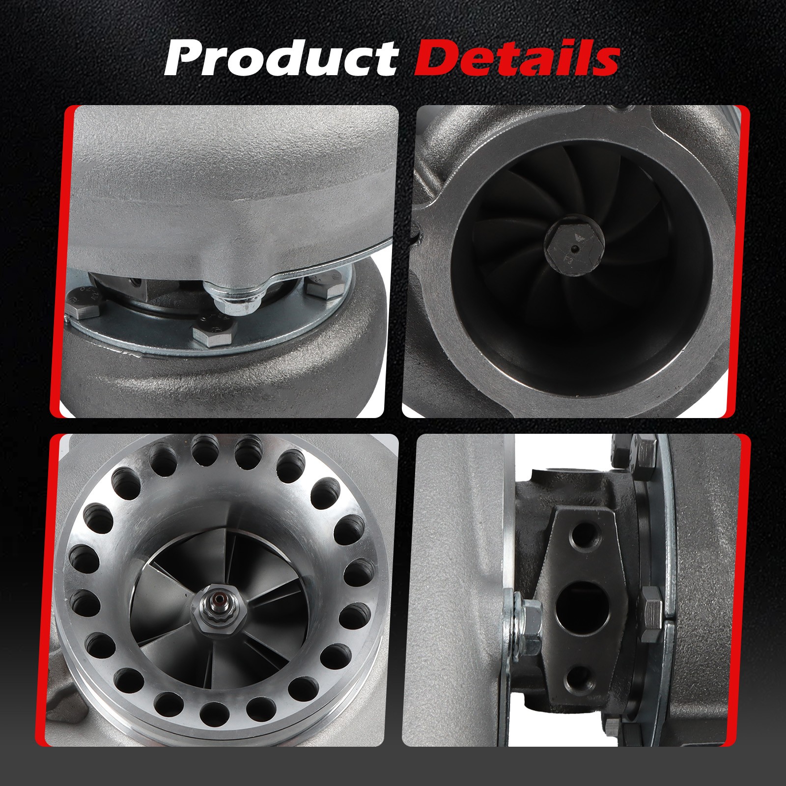 GT35 GT3582 GTX3582 GTX3582R Turbo Charger Anti-Surge For 4/6 cylinder 2.5L-6.0L