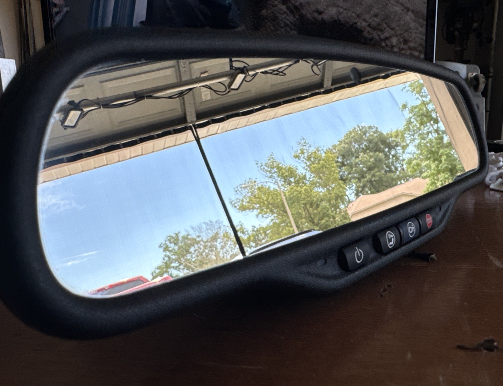 04-2017 GMC Chevrolet Cadillac Buick GM 22915243 Inside Rear View Mirror OEM A9