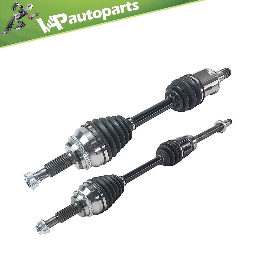 2x Front Left Right CV Axle For 06-08 Lexus RX400h 06-07 Toyota Highlander 3.3L