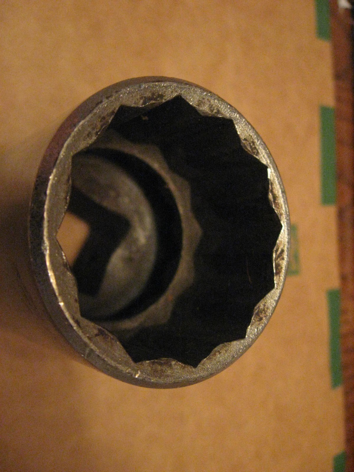 Dayton 1-3/8″ x 3/4 drive 12 point socket Made in USA inch and 3/8