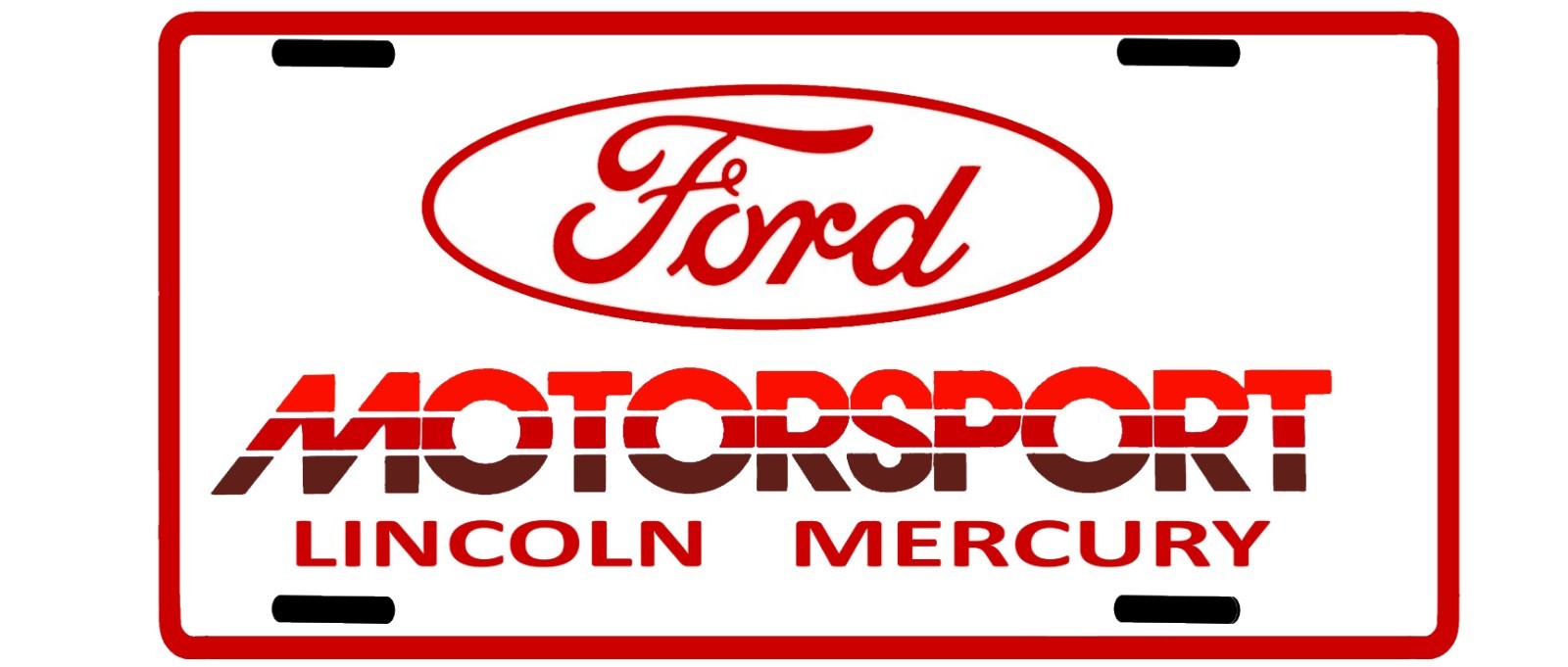Ford Lincoln Mecury Custom License Plate – Custom Car metal Tag – License Plate