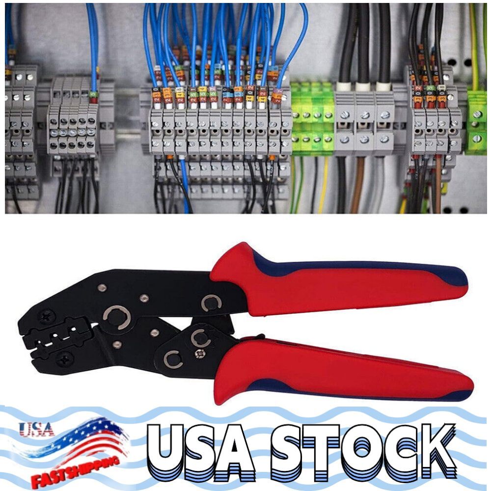 SN-48B Crimp Plier 0.5-1.5mm Crimper Servo JST Molex Deutsch Pin Tool 16-22 AWG