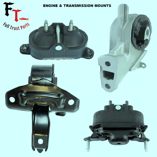 FITS: 2005-2007 PONTIAC G6 (3.5L, V6) — SET OF 4 ENGINE & TRANSMISSION MOUNTS.