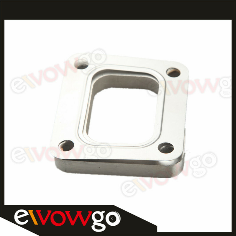 T4 Undivided SS304 Turbo Inlet Weld Flange 1/2″ Thick + T304 SS Gasket