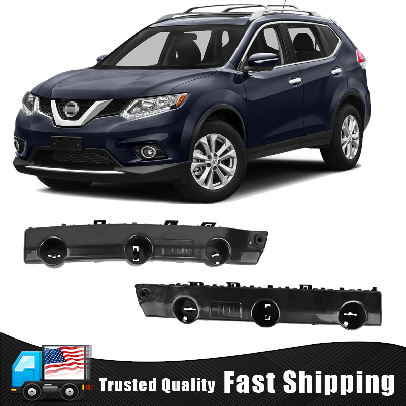 Front Driver & Passenger Side Bumper Fender Bracket For Nissan Rogue 2014-2019