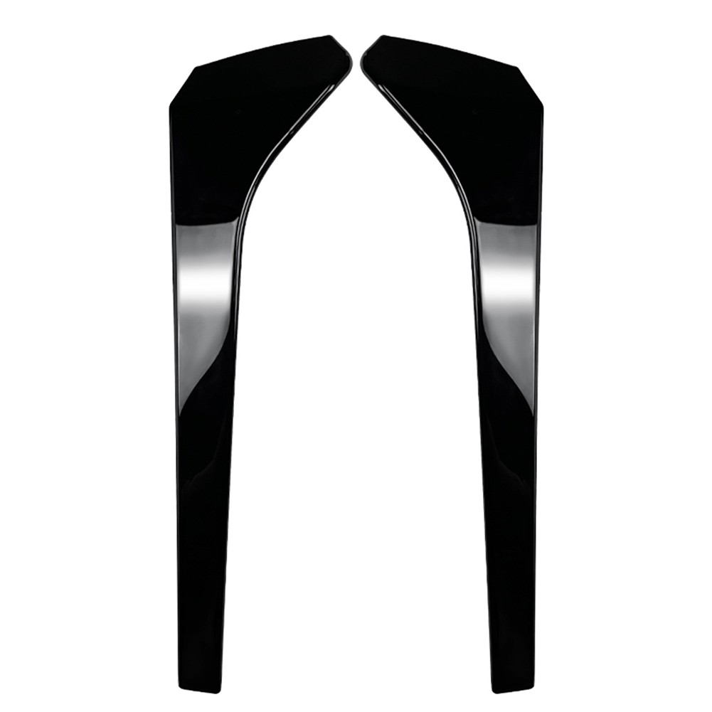 2pcs Rear Window Spoiler Side Wing Cover Trim For VW Tiguan MK2 R Line 2017-2023