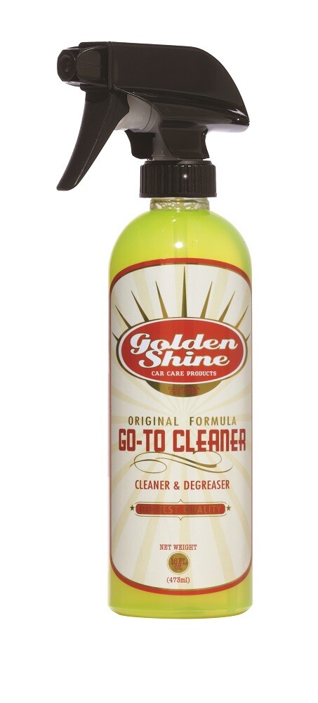 Golden Shine Car Care Products Go-To Cleaner Degreaser 16oz or 1-Gallon Bottle