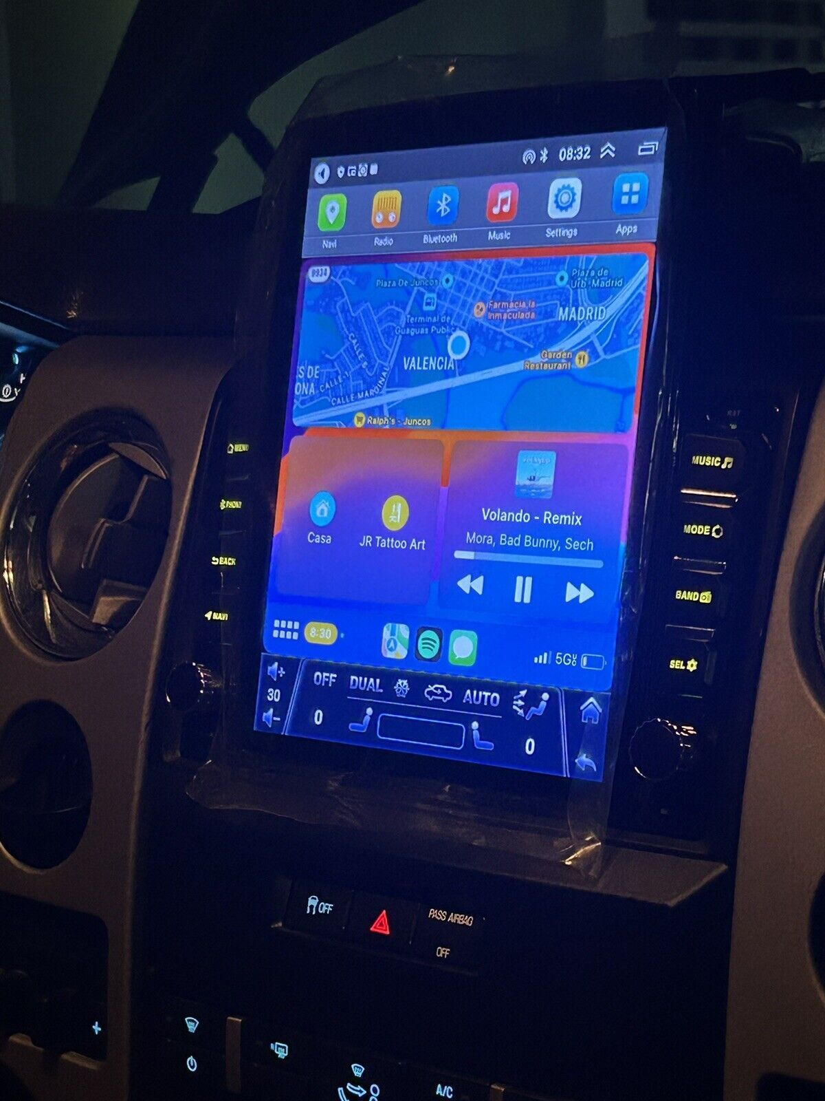 For 2009 2010 11 2012 Ford F150 F-150 Android 13 Carplay Car Stereo Radio GPS