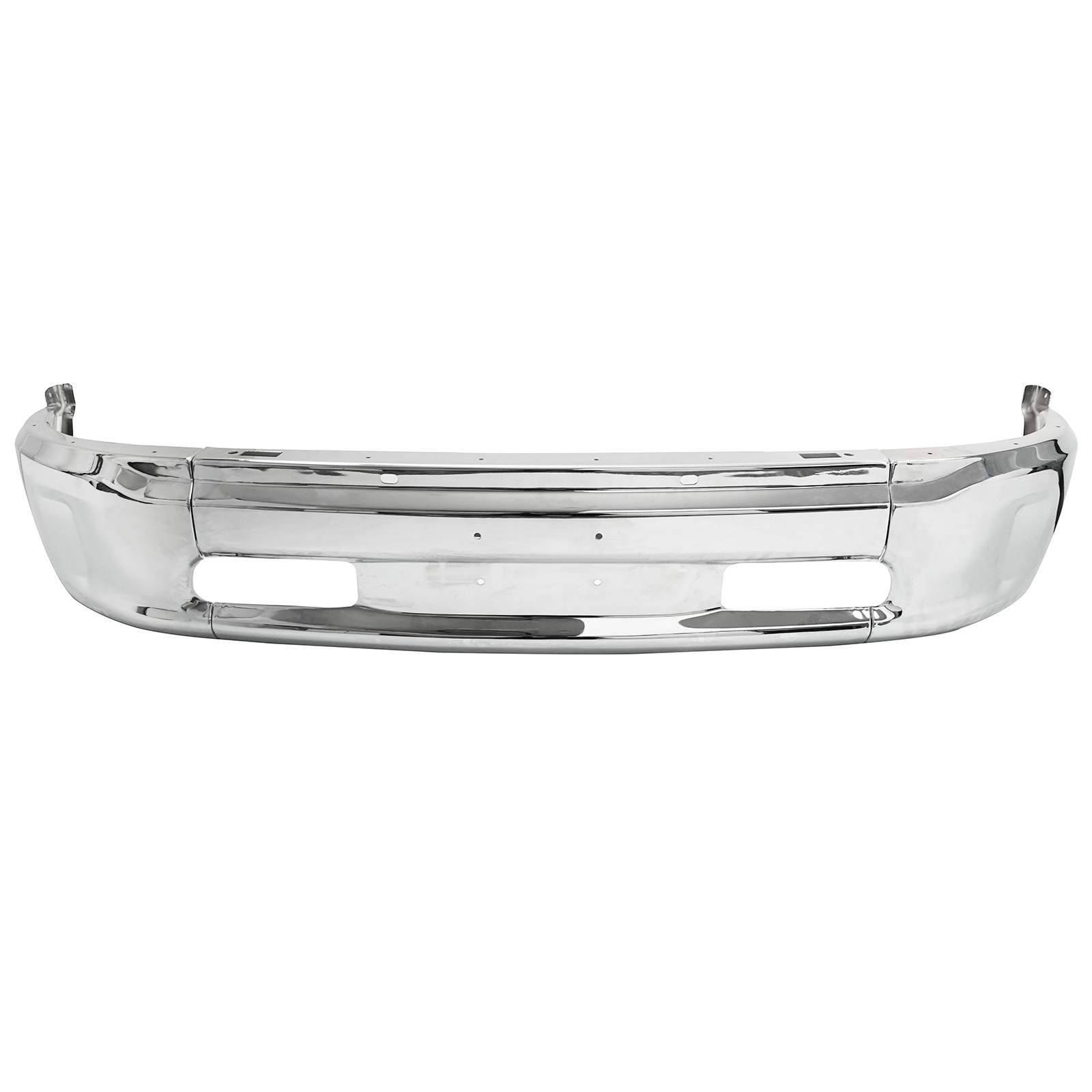Chrome Steel Front Bumper Cover Face Bar Fit For Dodge Ram 1500 2013-2024