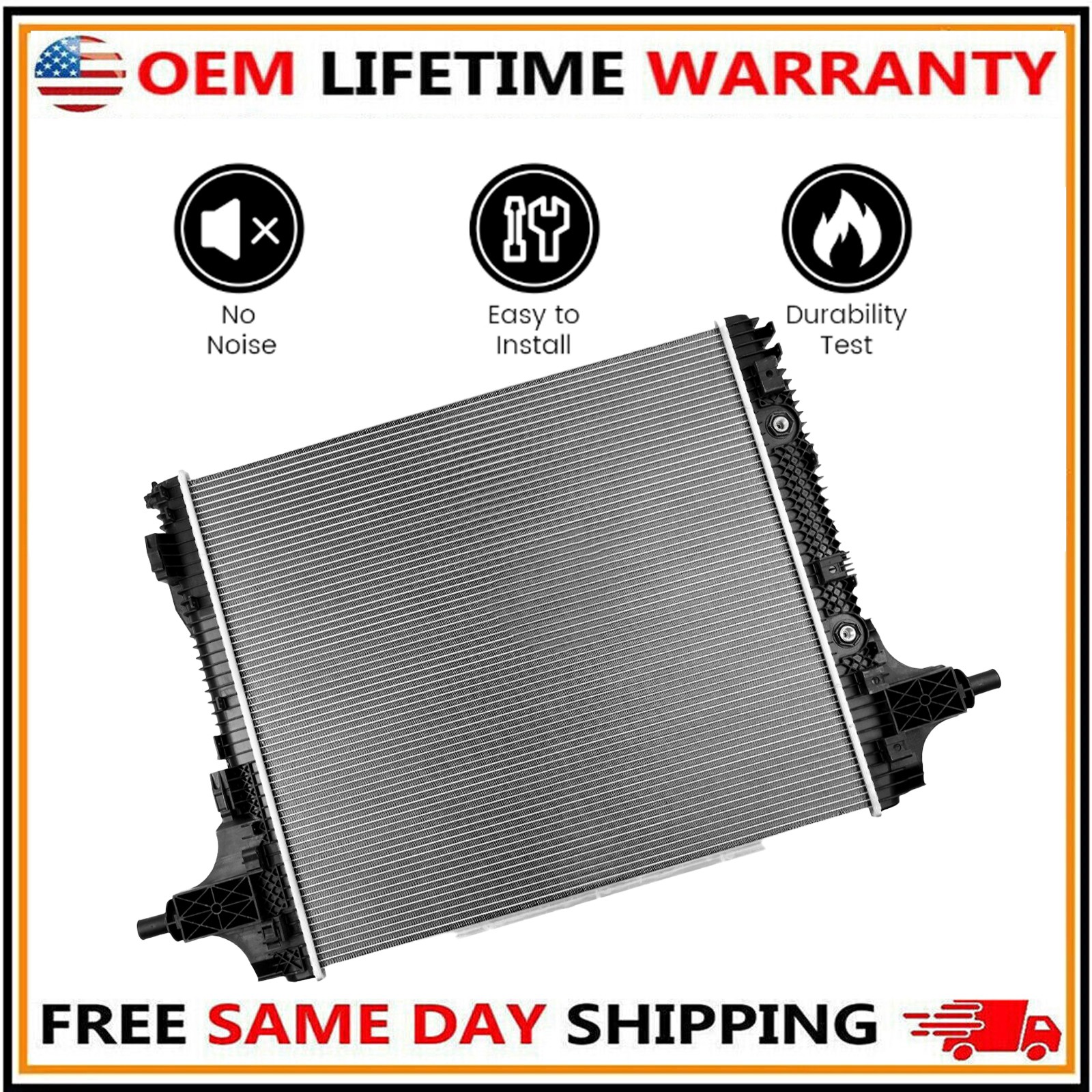 13717 Radiator For 2017-2022 2018 Ford F250 F350 Super Duty Truck 6.2L V8 AT NEW