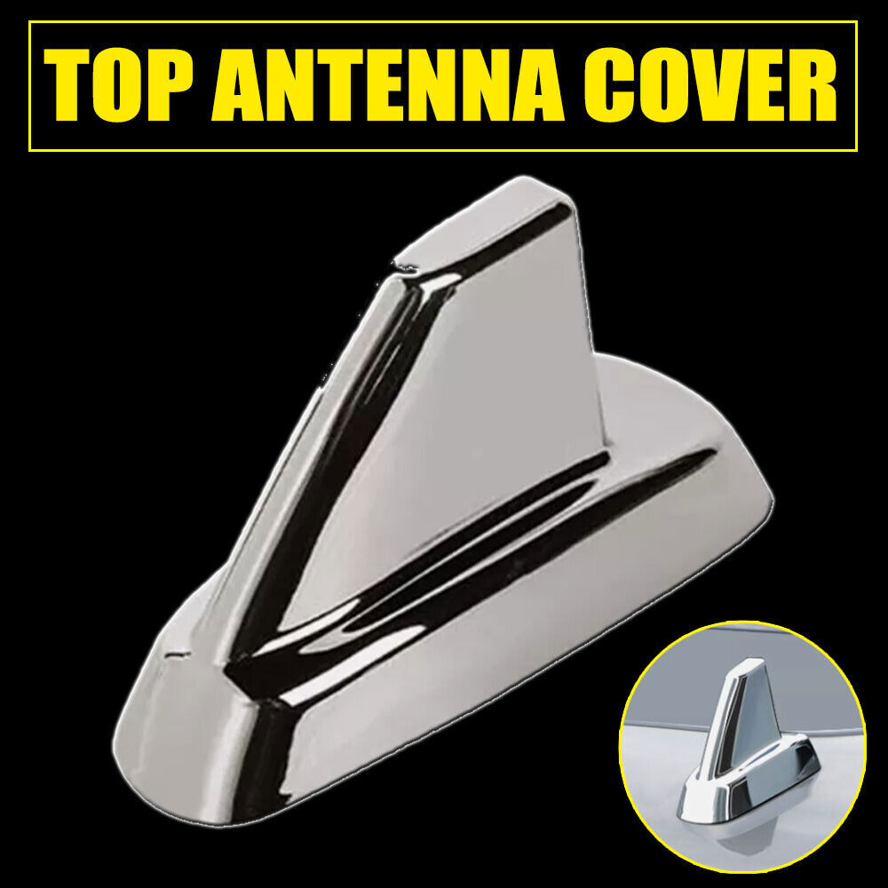 Chrome Top Antenna Cover Trim For Chevy Silverado Suburban SIERRA Escalade 07-13