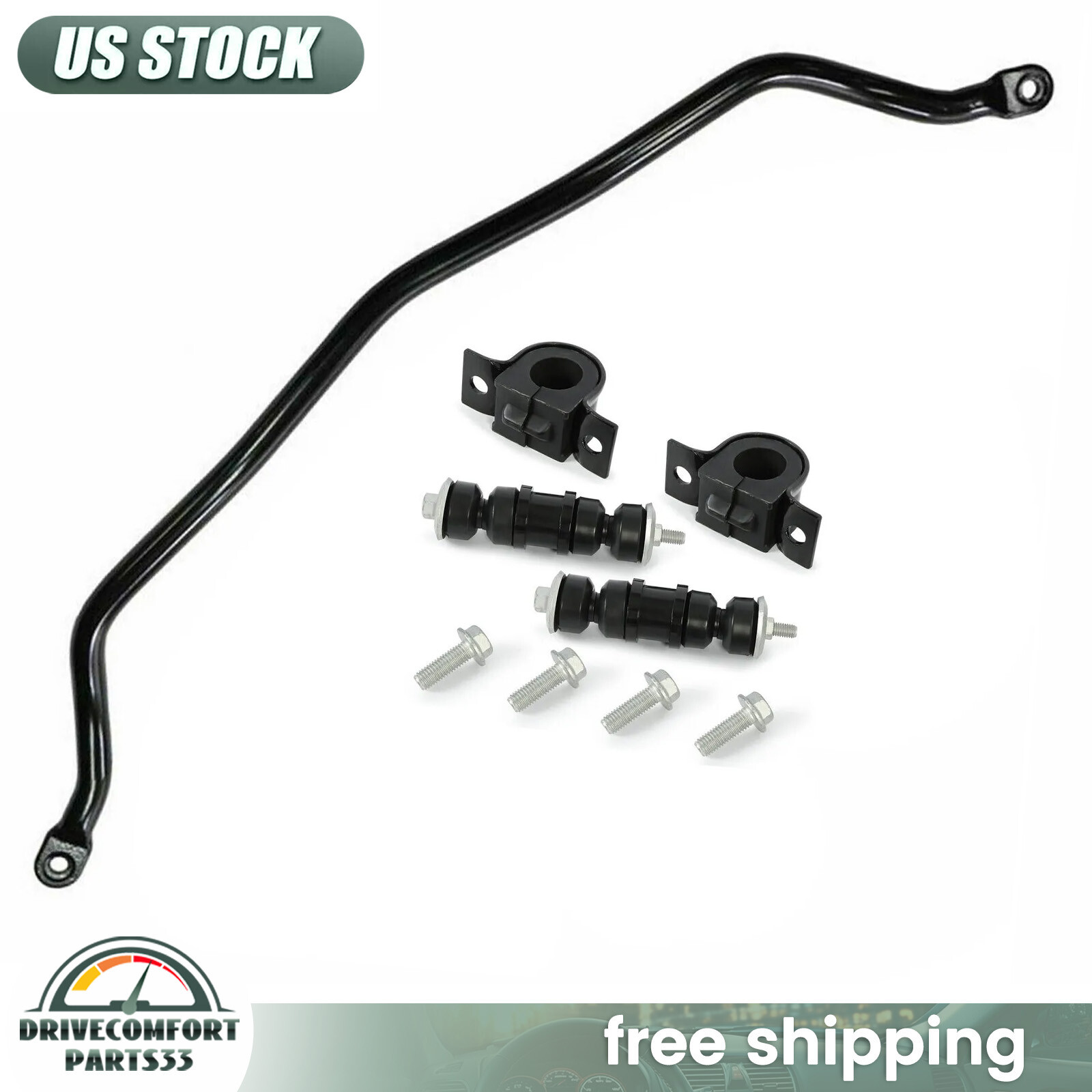 Front Sway Bar Kit For Chevy Olds Chevrolet Impala Pontiac Grand Prix Century