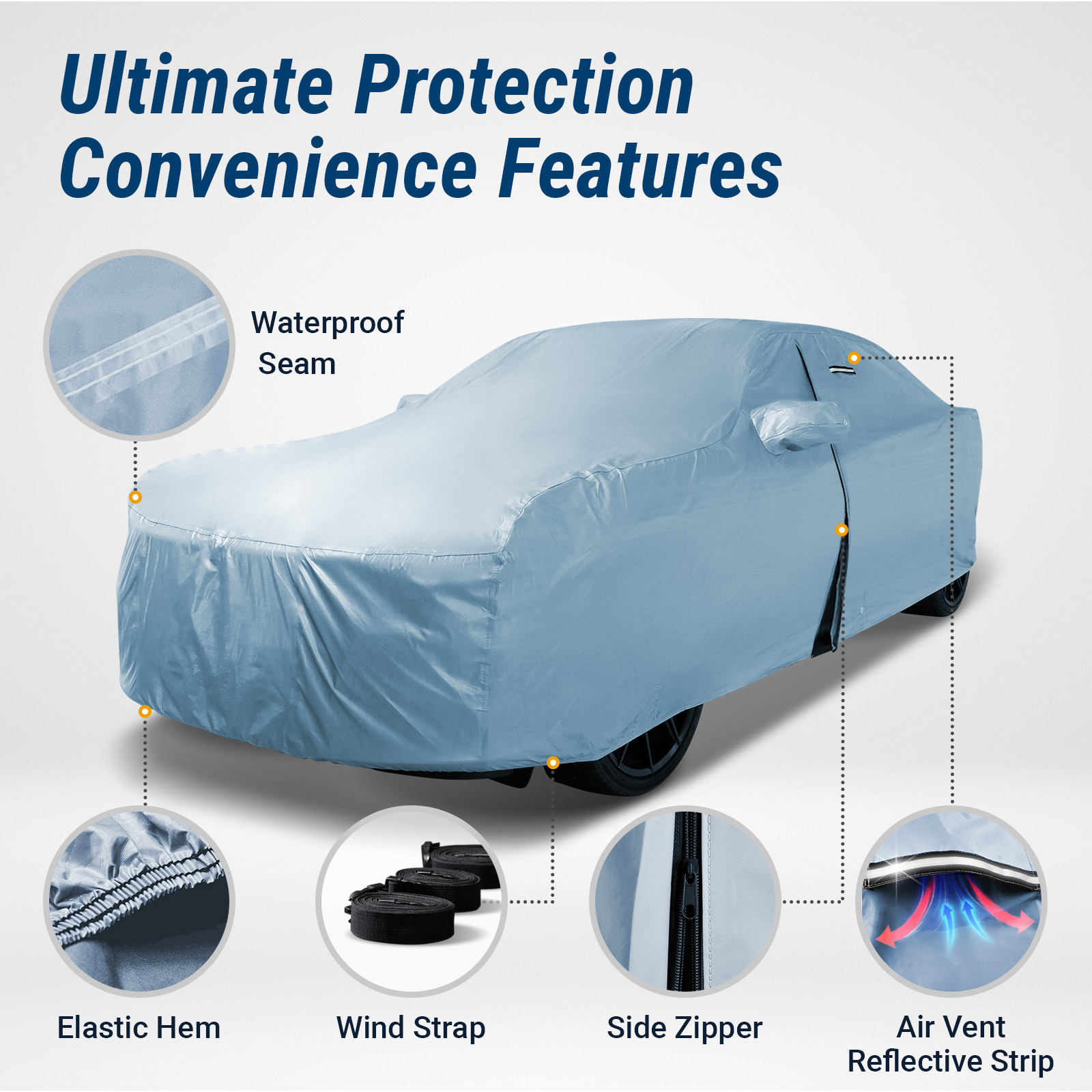 For [FORD THUNDERBIRD] 2002 2003 2004 2005 Waterproof / Premium Custom Car Cover