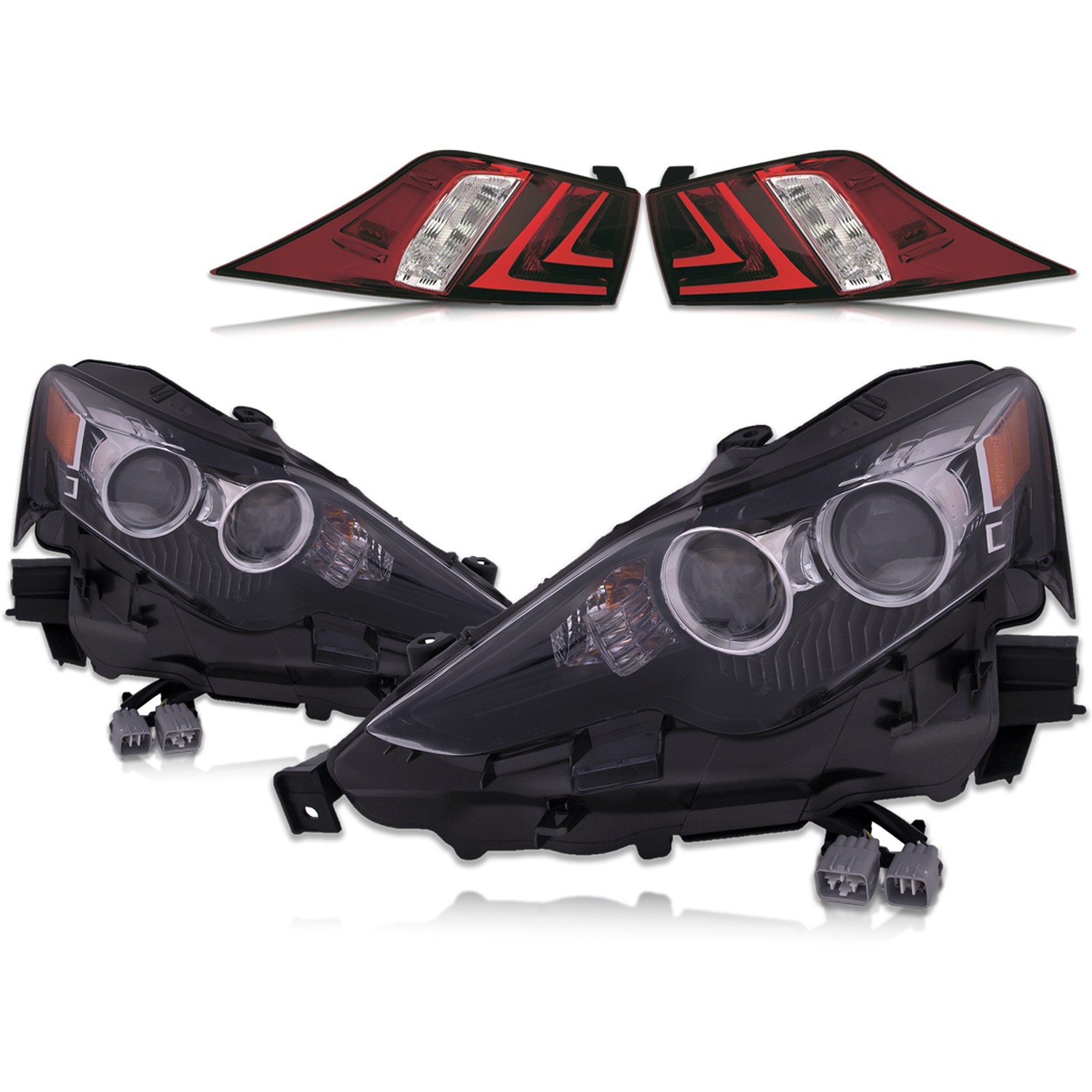 Headlight & Tail Light CAPA For Lexus I-S250 2014-2016 LX2518141 LX2519141 LED
