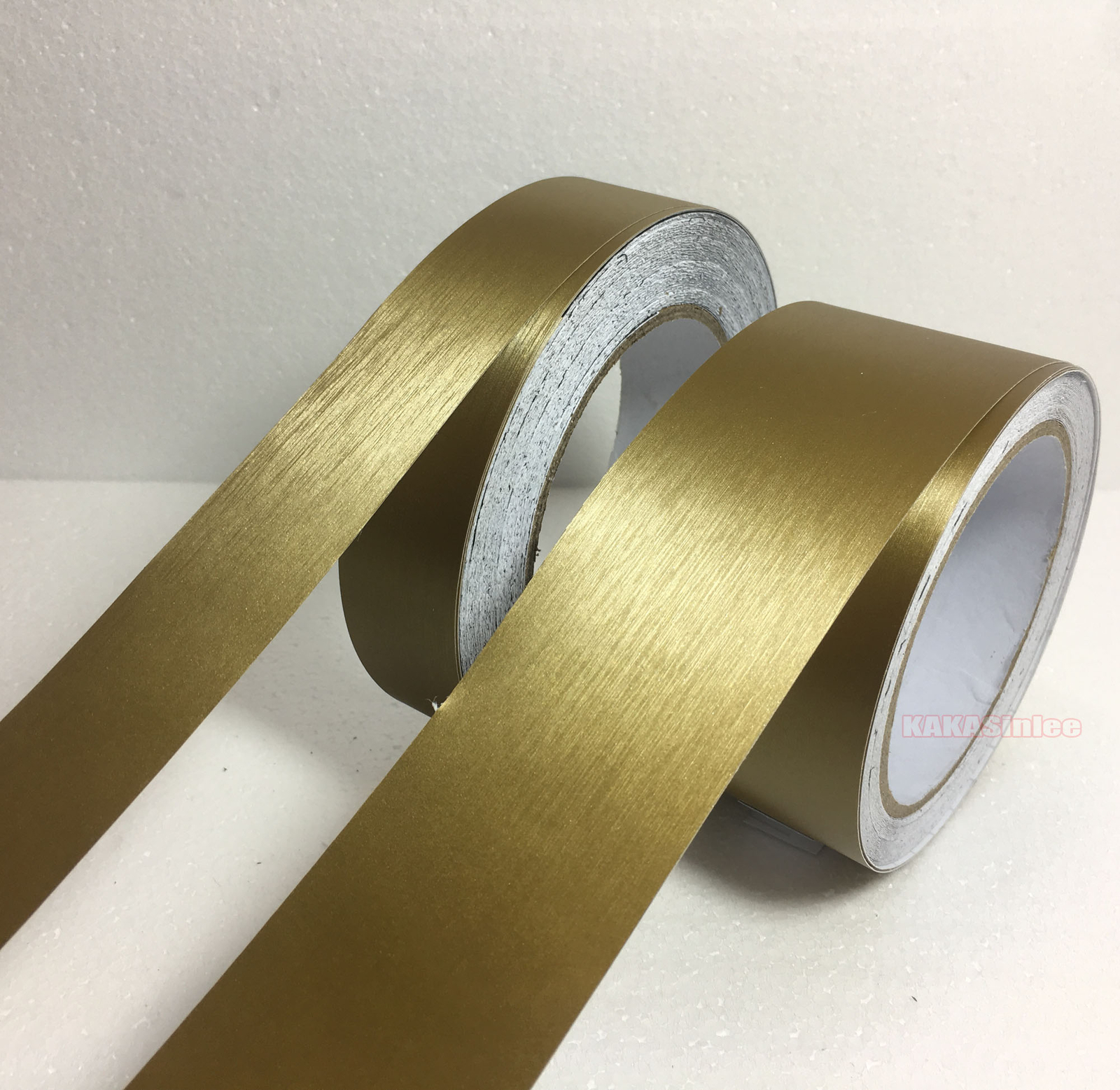 3D Brushed Metallic Matte Tape Car Vinyl Wrap Aluminum Decal PVC Sticker ABUS