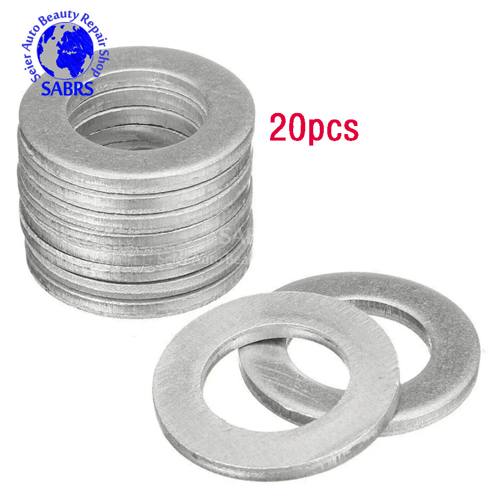 20PCS Oil Drain Plug Crush Washer Gasket 94109-14000 For HONDA CIVIC CR-V ACURA